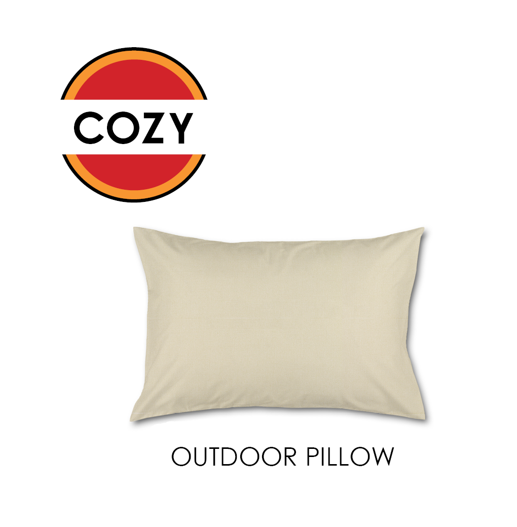 Hot Spot Outdoor Heated Pillow - BEIGE