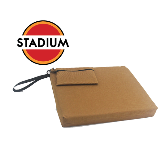 Hot Spot Heated Stadium Seat MOCHA